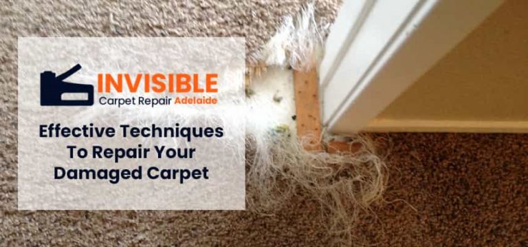 Repair Your Damaged Carpet