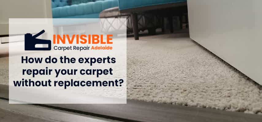 experts repair your carpet without replacement