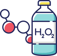 Hydrogen peroxide (H2O2)